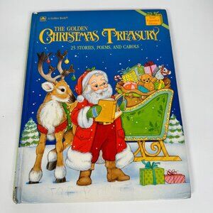 Golden Christmas‎ Treasury 25 Stories Poems & Carols HC 1991 Expanded Edition